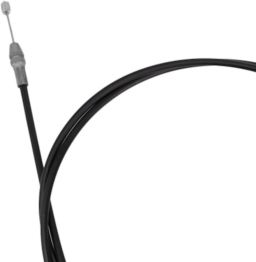 KarParts360 For Toyota Camry 1997 98 99 00 2001 Hood Release Cable | Black | Plastic/Metal | With Handle | Replacement For 64607AA020