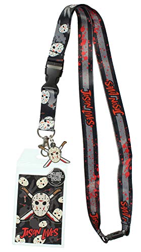 ID Lanyard Jason Vendredi 13 idéal pour badges de bureau et salons