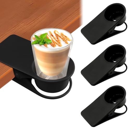 Porte-bouteille avec pince de rangement robuste pour canette de soda noir