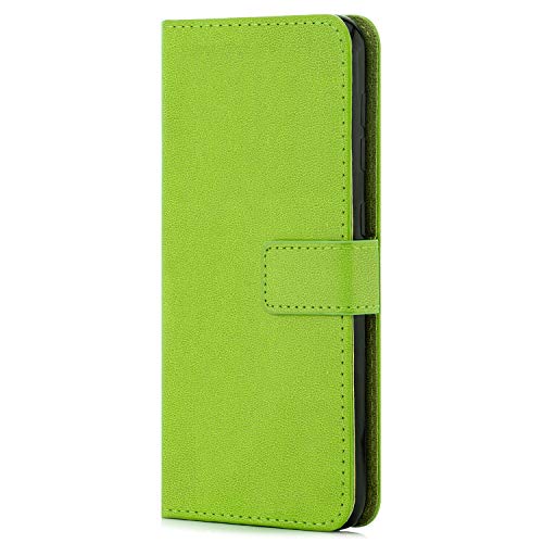 zanasta Funda de Cuero Compatible con Huawei Mate 20 Lite | Carcassa Protectora Cover Cierre Magnético Verde