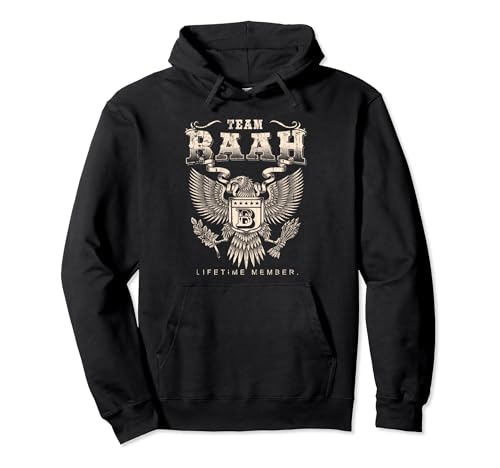 Team Baah Lifetime Member - Baah Name Pullover Hoodie