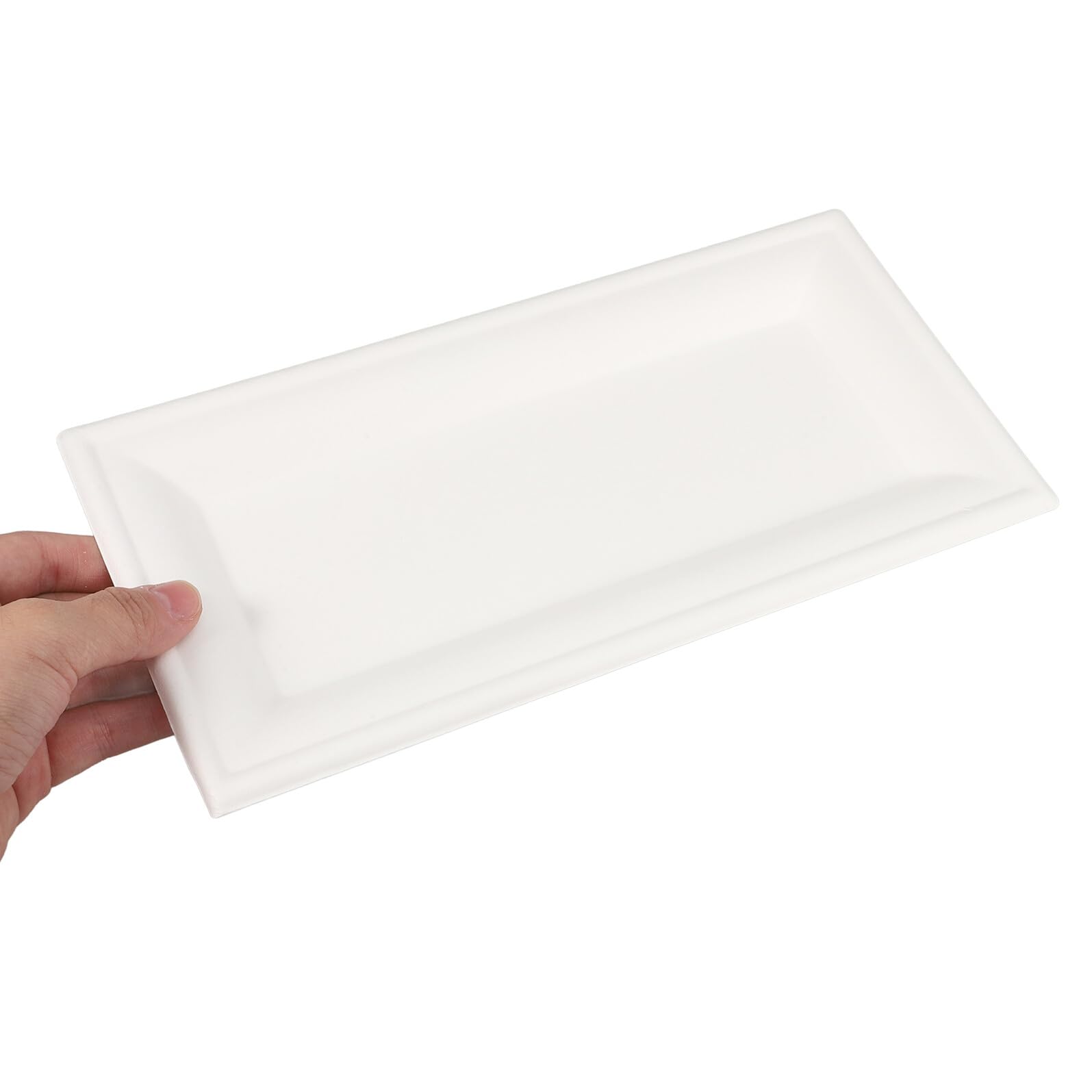 UPKOCH 50pezzi Piatti di Carta per Feste Piatti Piccoli Resistenti per Cena Uso in Riunioni e Eventi Design Elegante per Alimenti