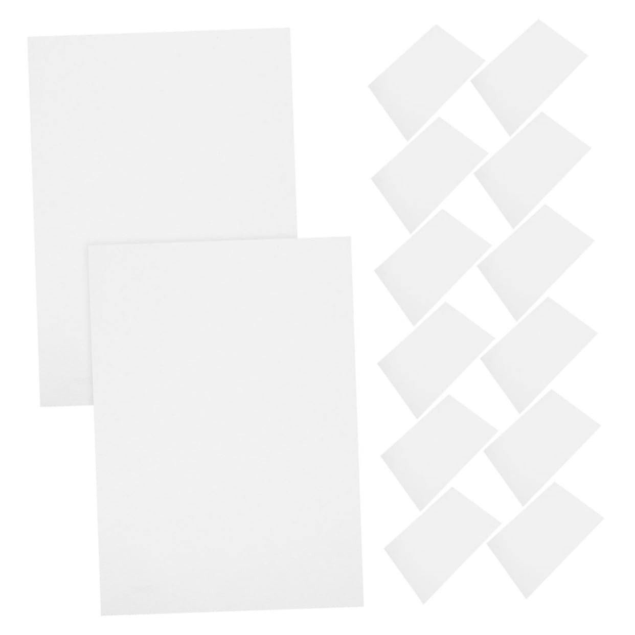 Aquarellpapier A4 100 Blatt Weiß, Dickes Papier zum Malen | Stabile Oberfläche für Farbe, Künstlerpapier für Wasserfarben, Zeichnen und Studierende