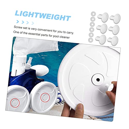 Yardwe 4 Conjuntos De Arruela Kit De Peças De Ferramentas Arruelas De Roda Hub Para Limpeza Mais Lim