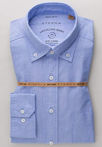 Camisa Oxford de manga larga Eterna para la oficina y eventos casuales 3