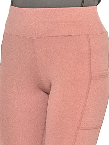 Image of CHKOKKO Women's High Rise Regular Fit Polyester Blend Sports Leggings (JSSTIGHT)