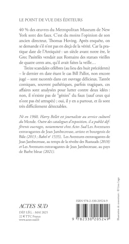 Faussaires illustres livre édition augmentée pour soirée lecture