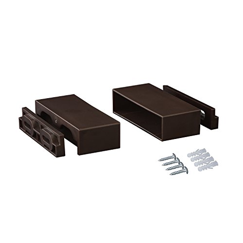 平安伸銅工業 LABRICO DIY収納パーツ 1×4棚受 ブロンズ 2個入 DXB-22