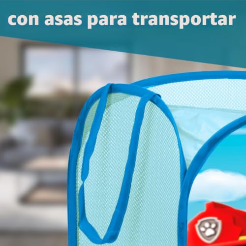Miniatura 5 de Superdiver - Contenedor Plegable De La Patrulla Canina, Licencia Oficial Paw Patrol: Para Guardar Y Almacenar Juguetes Y Ropa - 36x36x58 Cm - Fácil De Guardar. Perfecto Para Niños Y Niñas.