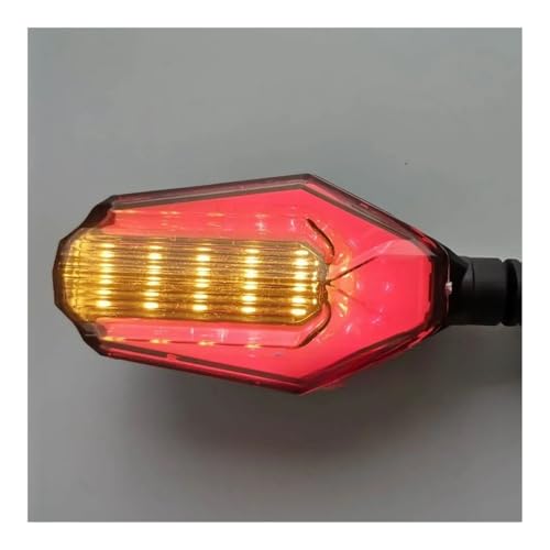 Clignotants universels pour moto à LED ambre haute visibilité