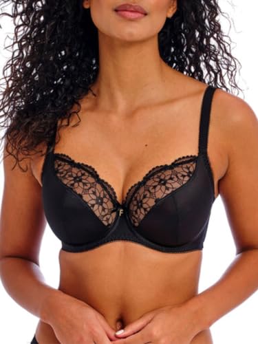 Freya Women's Hallie Underwire Plunge Bra Black