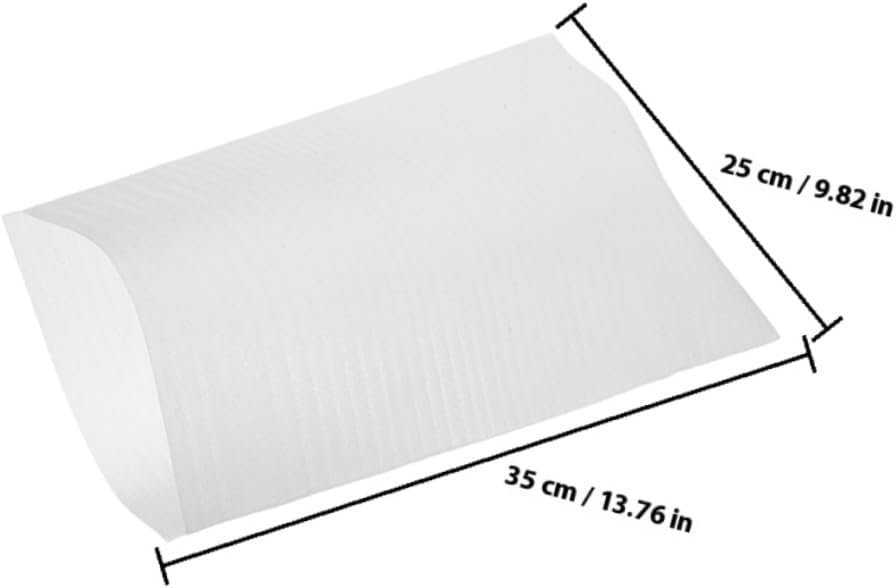 Alipis 100pcs Epe Foam Cushioning Pouches 25x35cm Thick Shockproof Packaging Sleeves for Moving Shipping Fragile Item Protection