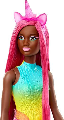 Muñeca Barbie Unicornio con Cabello Largo de 7 Pulgadas miniatura 4