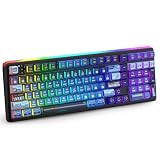 RK ROYAL KLUDGE R99 RGB Dual 8K Wireless Mechanical Keyboard w/Light Bar