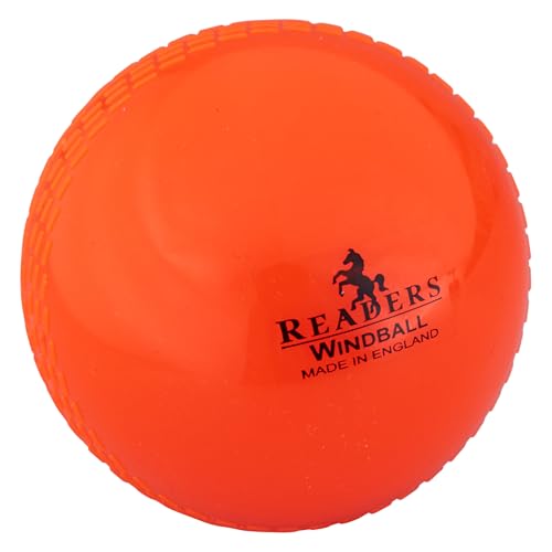 Readers Windball Cricketball, Unisex, Orange