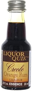 Liquor Quik Natural Rum Essence, 20 mL (Creole Orange Rum)