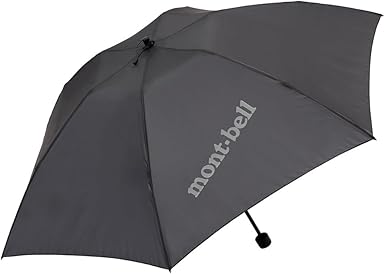 【mont-bell】トレッキングアンブレラ　ダークグレー Amazon.co.jp: Montbell 1128702 Mont-Bell Folding Umbrella