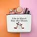 Shoe Lover Gift Birthday Gifts for Friend Female Novelty High Heel Makeup Bag Fashion Women Present Friendship Present for Friend Sister Travel Pouch Wedding Christmas Pouch for Coworker Roommate