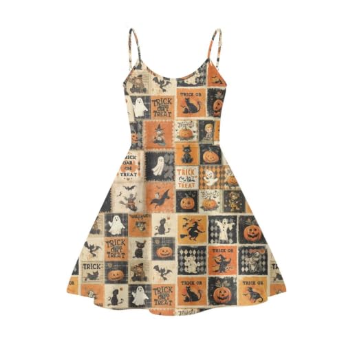 Image of Coloranimal Women's Summer Sleeveless Casual Swing Dresses with Loose Fit Beach Sundress