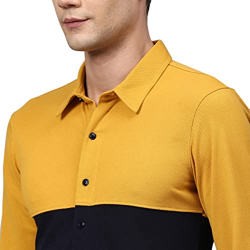 Image of Campus Sutra Men's Cotton Regular Fit Shirt