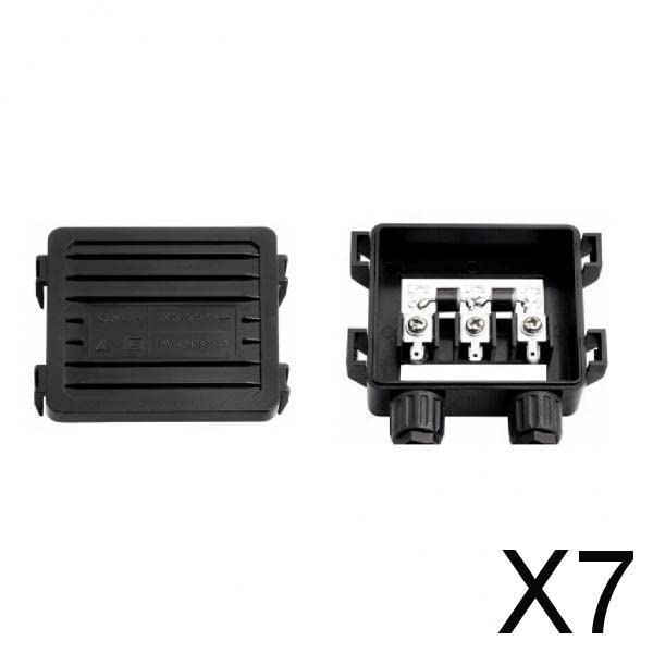 HEAVENGLOW 7xSolar Junction Box PV Connector for Solar Panel 190W