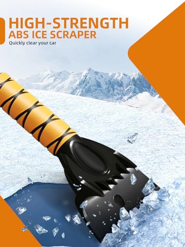 image for Jkapy 44 Inch Ice Scraper Snow Brush and Ice Scraper for Car Windshiel