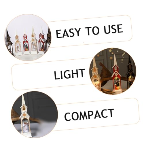 TIDTALEO 1 Peça Luzes De Natal Lâmpada De Lanterna De Natal Decoração De Lâmpada De Natal Lâmpada De