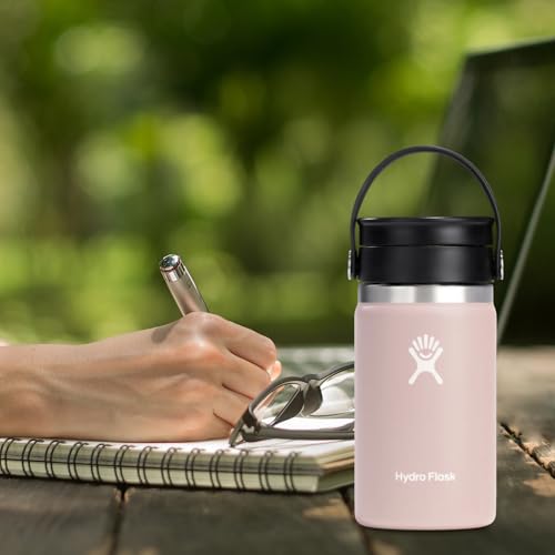 Hydro Flask - Flex Sip Lid for Wide Mouth 354 ml (12 oz) - Leak-proof - Honeycomb Design Lid with Flex Handle - BPA-Free and Non-Toxic - Dishwasher Safe - Trillium