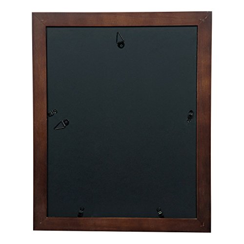 Gallery Solutions 11X14 Cherry Wood Wall Picture Frame With Double White Mat For 8X10 Picture #TOP2