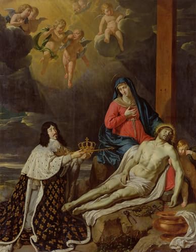 Tableau The Vow of Louis XIII pour salon élégant et décoration murale chic