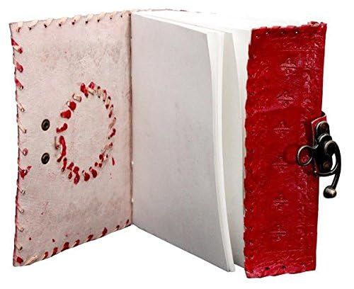 Amazon.co.jp: TUZECH ハンドメイド 本革 100% 本革 ヴィンテージ 日記