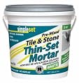 Custom Building Products SimpleSet White Thin-Set Mortar 1 gal.