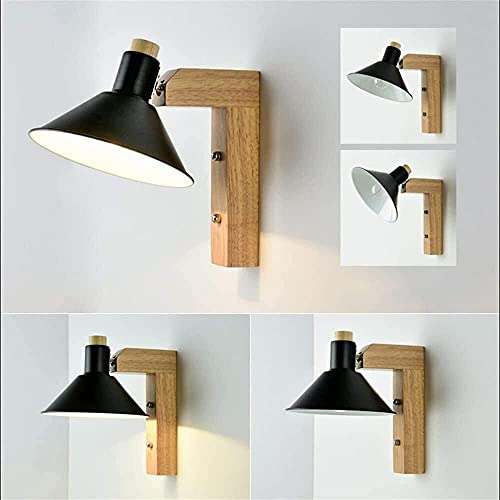 Aplique de pared LED negro para eliminar las sombras molestas en pasillos oscuros 5