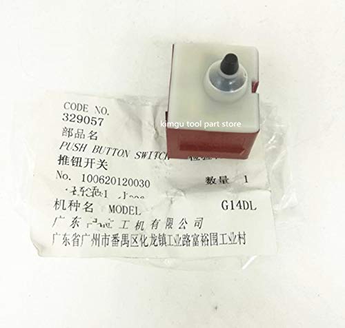 Corolado Spare Parts, Pushing Button Switch for Hitachi 329057 G18Dsl G18Dmr G18Dl G18Dbvl G18Dbl G1