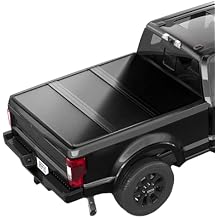 Perfit Liner 6.8 FT 82" Bed FRP Hard Tri-Fold Tonneau Cover for 1999-2024 25+Ford F-250 F-350 F-450 Super Duty Styleside/Fleetside Truck Cargo Topper, Hardtop, 3-Folding NOT for Flareside/Stepside