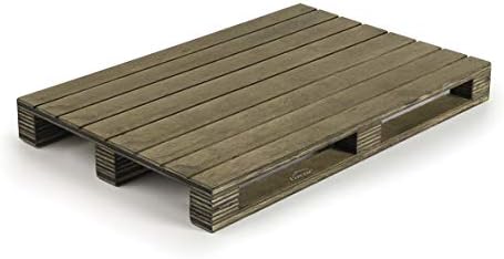 Lacor - 61058 - Mini Palet Presentación de Alimentos, Madera 100%...