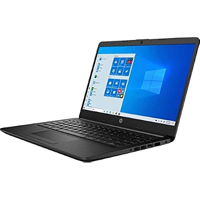 HP Premium 14-Inch 1TB HDD 2.6GHz Ryzen 3 Non Touch Laptop (8GB RAM, AMD Radeon Graphics, HD Audio, Webcam, USB-C, HDMI, Windows 10 Home S) Jet Black, 14-dk1031dx