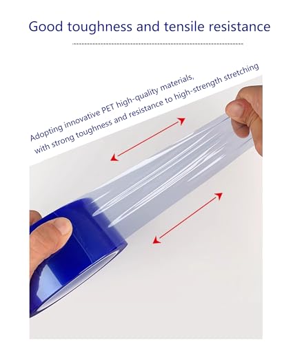 Image of Heat Tape for Sublimation,3 Rolls 20mmX33m(108ft),Heat Resistant Tape for High Temperature,Heat Transfer Adhesive Tape,Sublimation Tape,No Residue(Blue Colors)