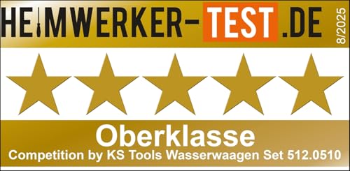 Wasserwaagen-Satz KS TOOLS 512.0510 set niveles burbuja de precisión 4