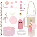 3tyto Stanley Cup Accessories Set Including Water Bottle Handle Strap, Siliocne Stanley Cup Boot, Siliocne...