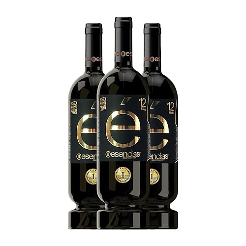 Esencias «é» Premium Edition 12 Meses Tempranillo Vino de la Tierra de Castilla y León Crianza 2012 75 cl Vino tinto (Caja de 3 Botellas de 75 cl)