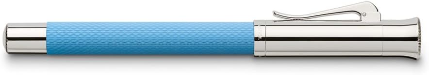 Graf von Faber-Castell Fountain Pen Guilloche Gulf Blue - Medium