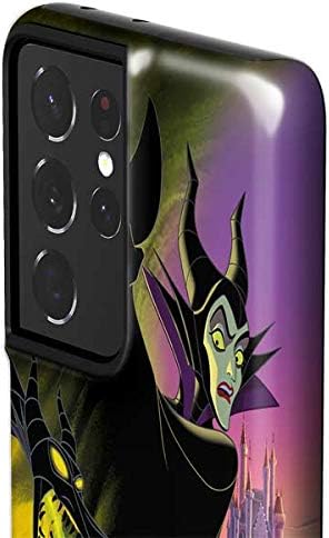 Skinit Pro Phone Case Compatible with Galaxy S21 Ultra 5G - Officially Licensed Disney Villains Sleeping Beauty and Maleficent Art Design