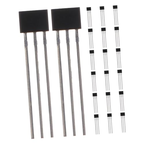 LALADEFIEE Sensor De Circuitos Integrados De 20 Piezas Sensor De Repuesto De 3 Pines Interruptor De Efecto Hall De 3 Pines Sensor De Efecto Hall De Aleación
