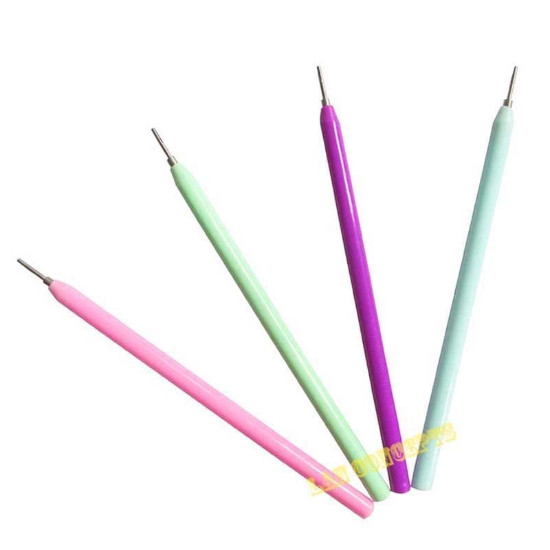 Wholesale DIY Craft Accessories Quilling Tool Quilling Slotted Pen - mixed colors 20pcs/lot