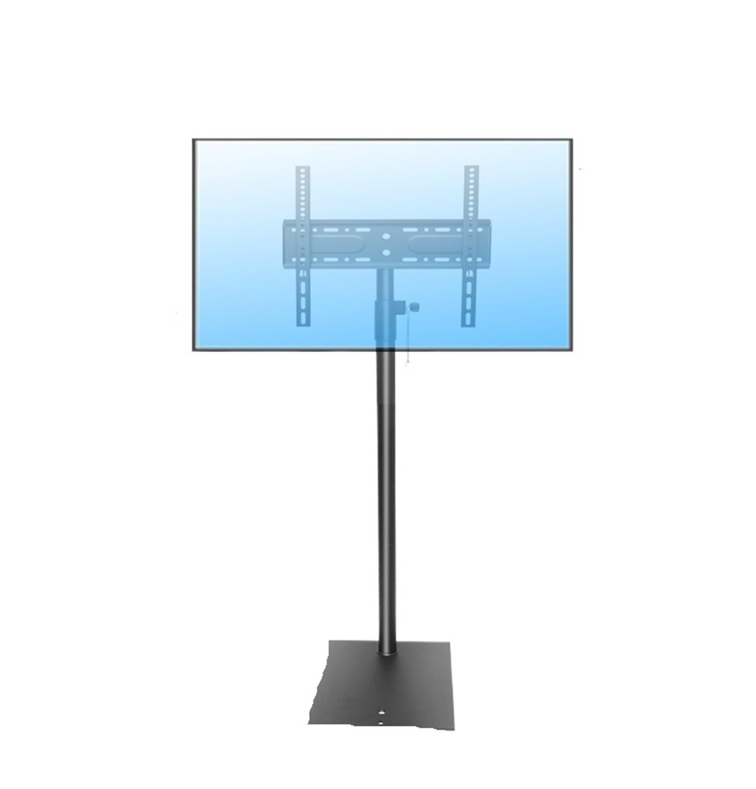 Ikpgbzxm One Color Floor-Standing Tv Stand With Hidden Monitor(99B-32-50In)