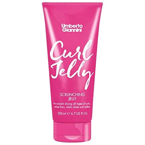 Umberto Giannini Curl Jelly Scrunching Jelly, Vegan & Cruelty Free Frizz Solution Gel for Curly or Wavy Hair, 200 ml Cover