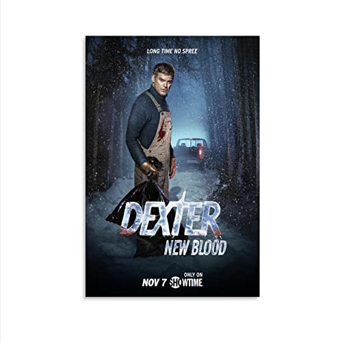ALPTEC 2021 US Drama Dexter New Blood Actor Cover Art Poster 1 Canvas Painting Wall Art Poster for Bedroom Living Room Decor08x12inch(20x30cm)