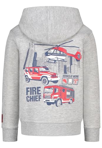 Sweatshirt garçon pompier idéal pour les journées actives d'école - 2