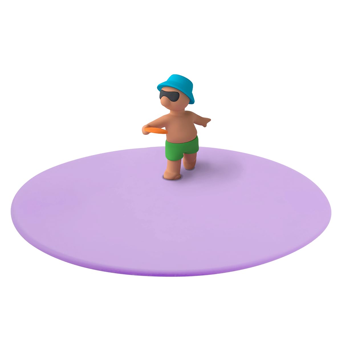 Lurch 210879 Glass Cover Silicone Purple